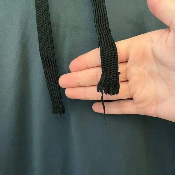 Adidas Mens Gray Sweatshirt M Fleece Hoodie Long Sleeve Pullover Soccer Workout - Picture 7 of 10